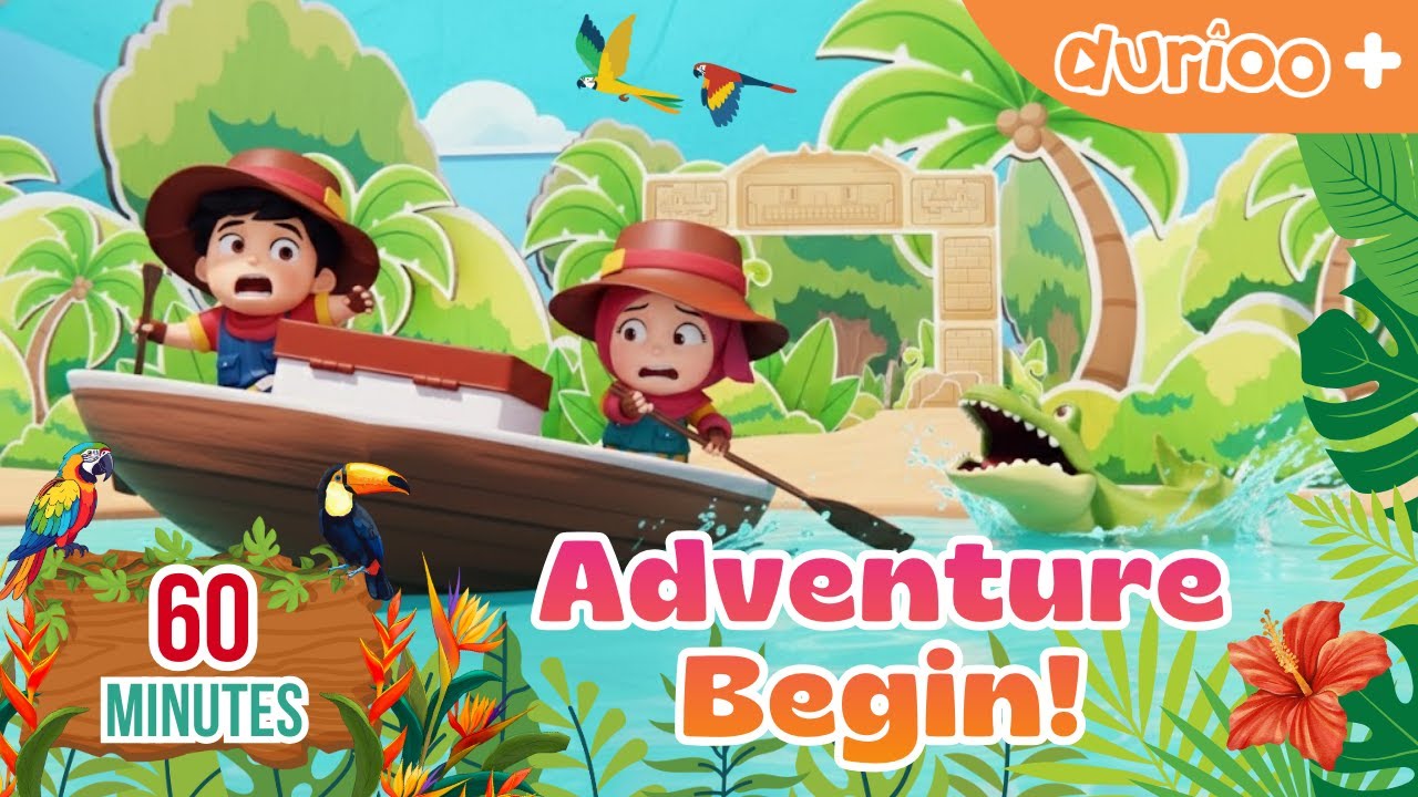 🐊 Alif and Anis: Let the Adventure Begin! 🎞️ | From the Makers of Omar and Hana | @DuriooEnglish