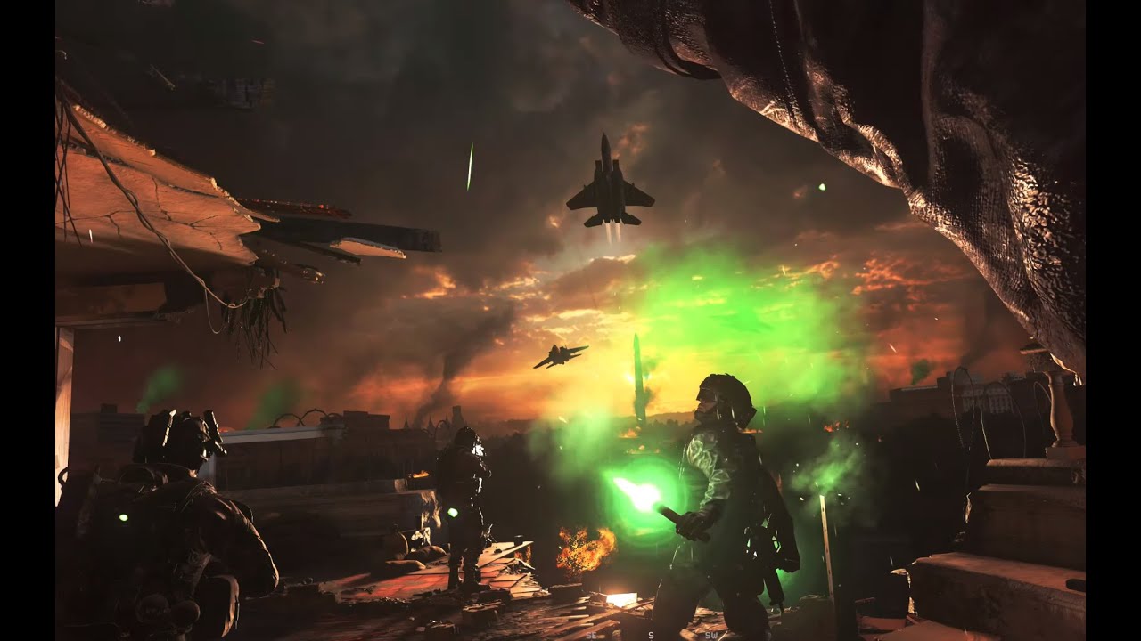 Call of Duty Modern Warfare 2 OST: Extraction Point (Green flares Extended)