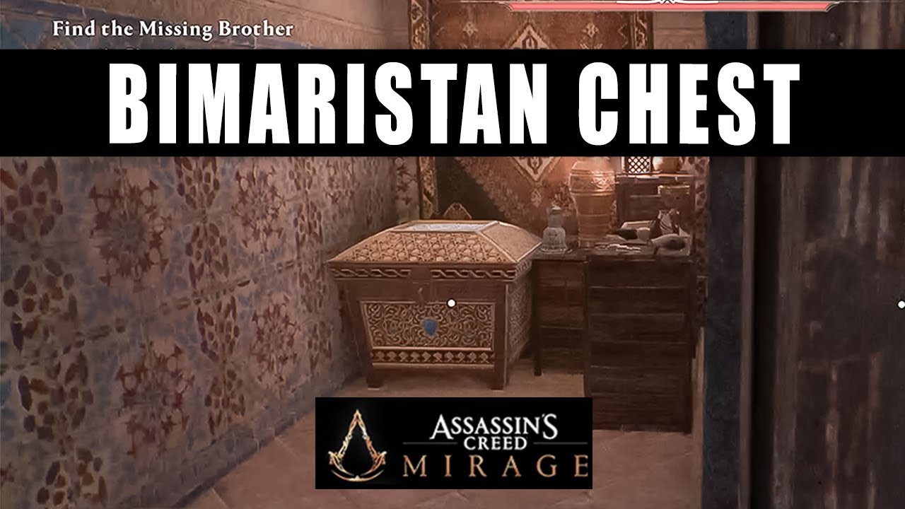 Assassin's Creed Mirage The Great Bimaristan gear chest