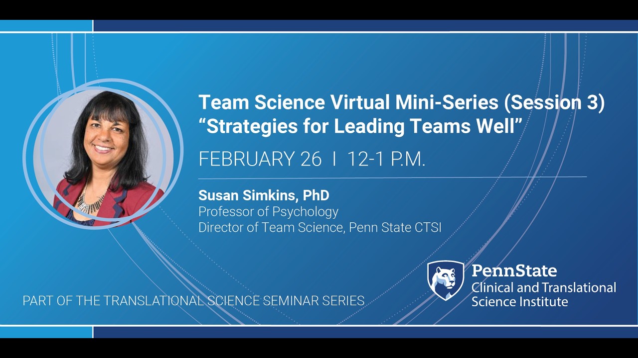 Strategies for Leading Teams Well