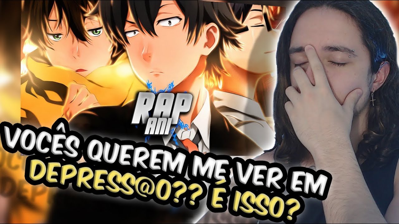 (FIQUEI MAL DMS!) REAGINDO ao Rap - Afastado de Todos 『 Arima, Hikigaya & Oreki 』 | AniRap | REACT