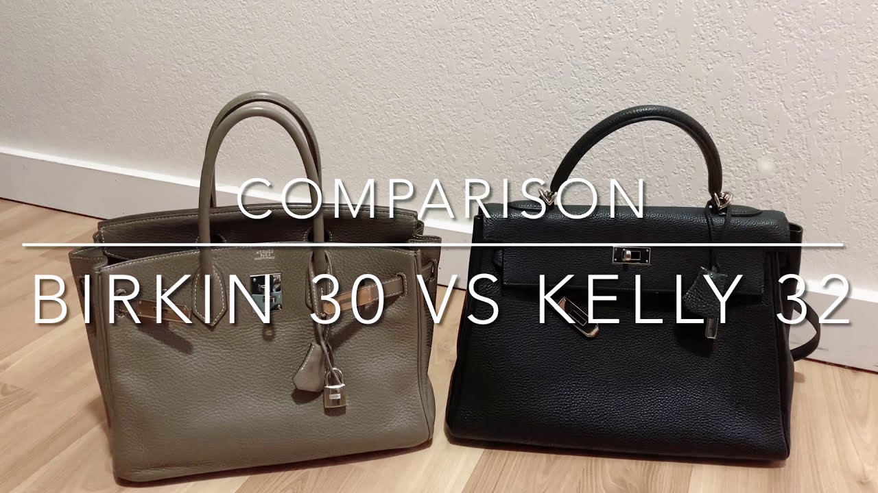Сравнение Hermes Birkin 30 и Kelly 32 Retourne | Что мне больше нравится?