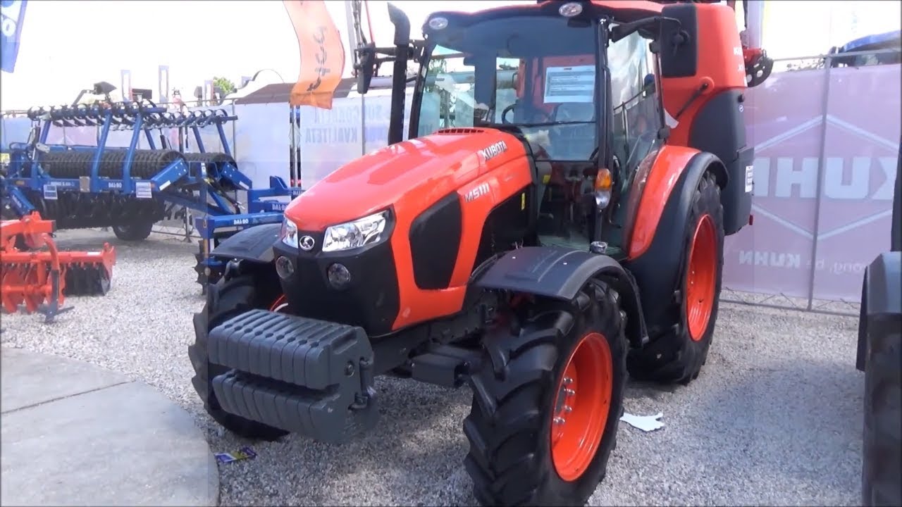 The 2018 Kubota M5111 tractor