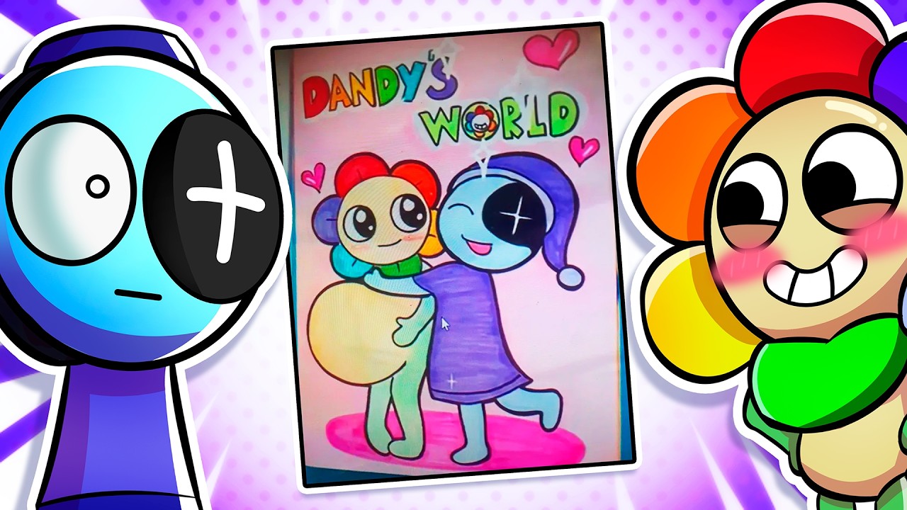 Astro e Dandy REAGEM a IMAGENS DUVIDOSAS no Dandy&acute;s World VR!