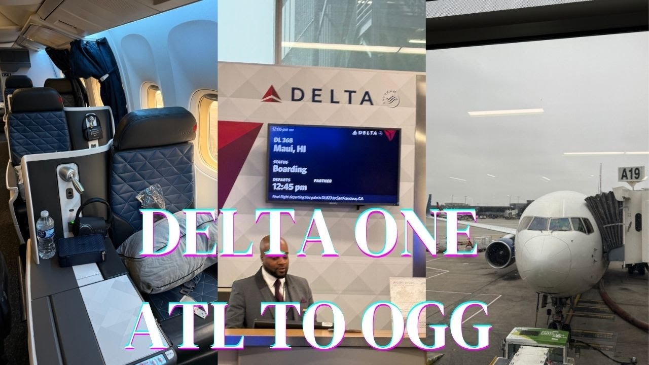 Delta One | Atlanta, GA (ATL) to Kahului, HI (OGG) | Trip Report