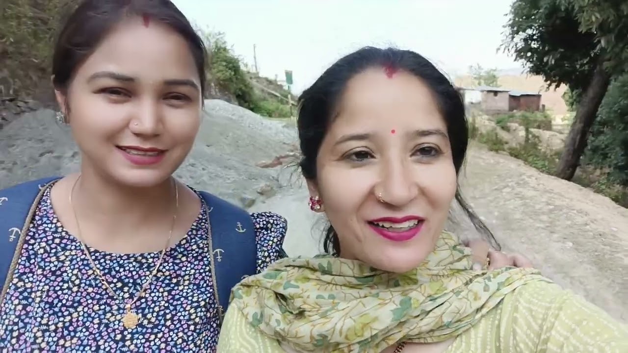 आज मैं अपने मायके और नानी को गांव गई....खूब मस्ती की😘