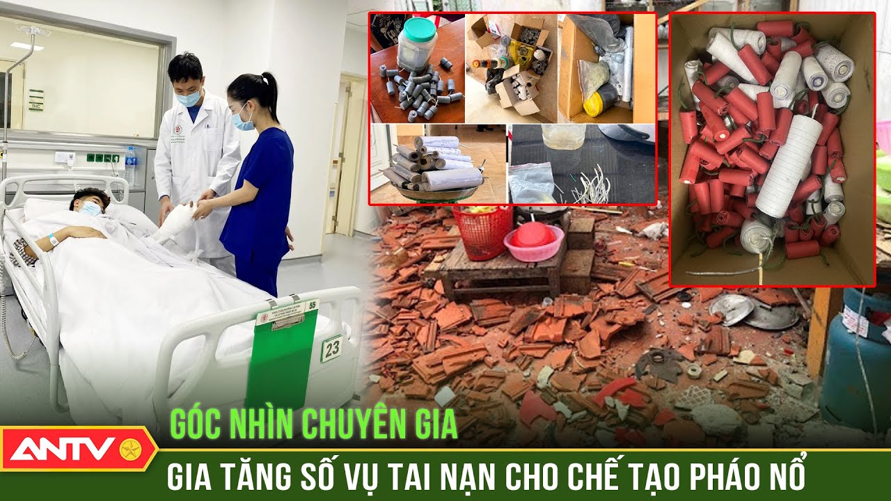 Tai nạn do tự chế pháo nổ gia tăng trước thềm Tết Nguyên đán | ANTV
