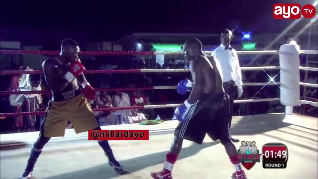 Pambano la Twaha Kiduku alivyompiga Mada Maugo mjini Morogoro