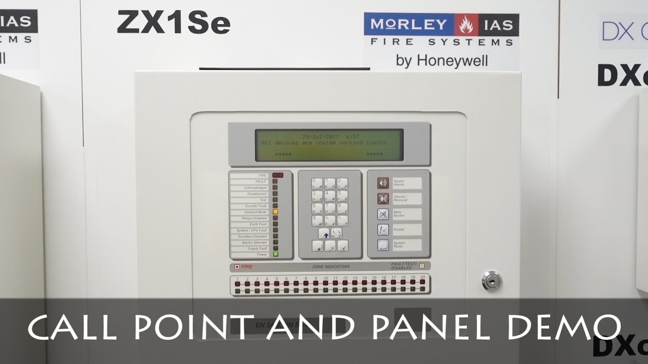 TESTING MORLEY IAS ZX1Se PANEL | HOCHIKI MCP | FIRE ALARM DEMO