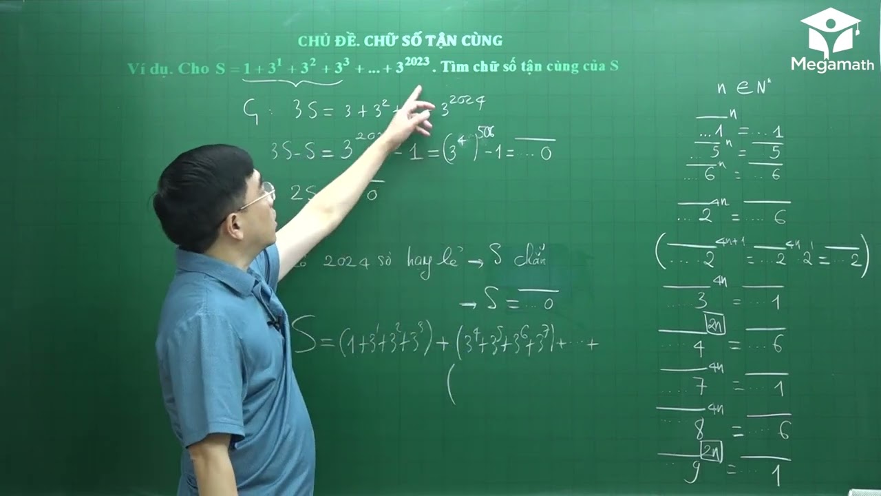 Chữ số tận cùng - Bồi dưỡng HSG Toán 6 - Thầy Bùi Minh Mẫn