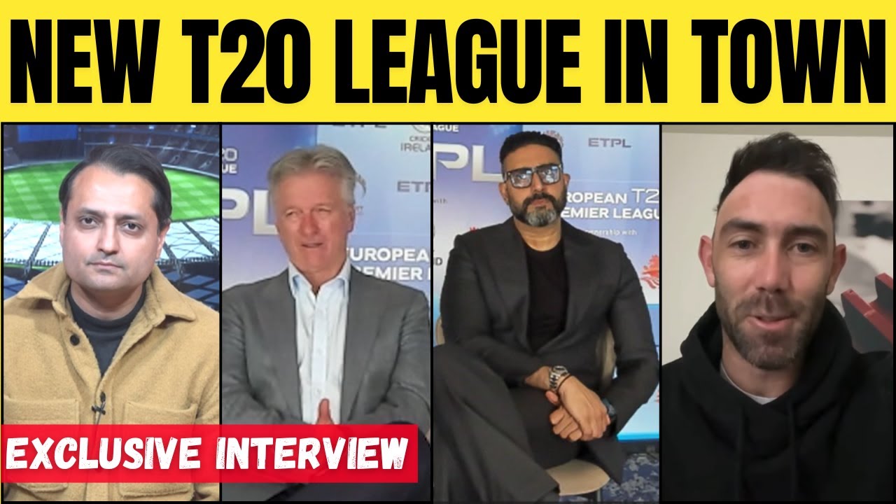 Exclusive: Steve Waugh, Glenn Maxwell and Abhishek Bachchan on joining the European T20 League