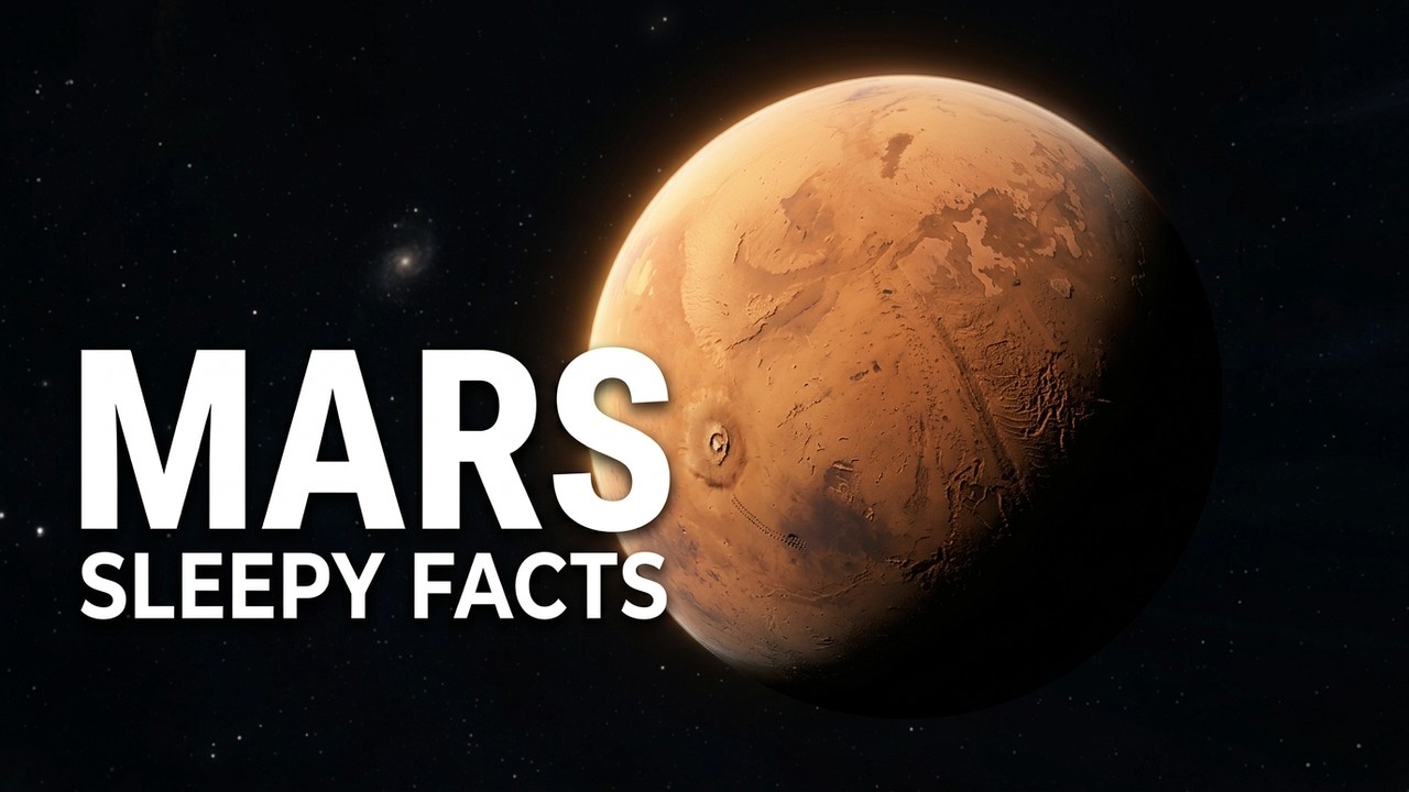 The Most Relaxing Facts About Mars | Fall Asleep to Science