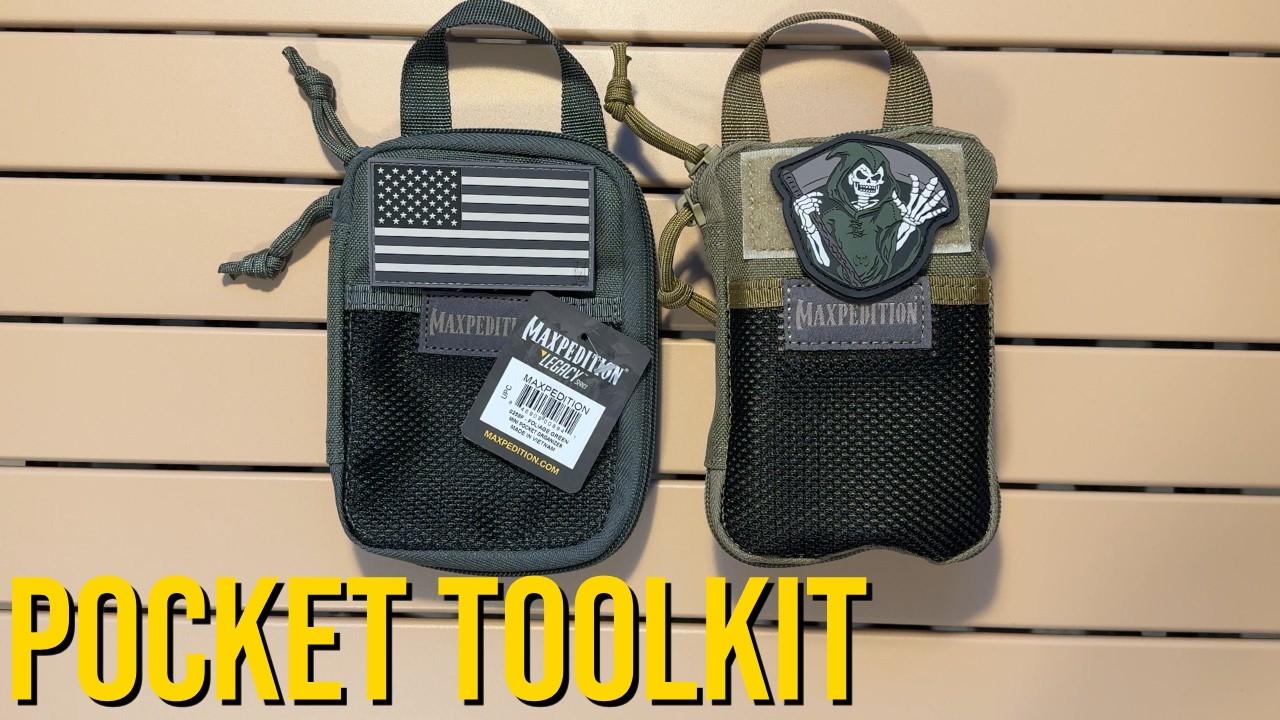 Maxpedition Mini Pocket Organizer Review and EDC Loadout