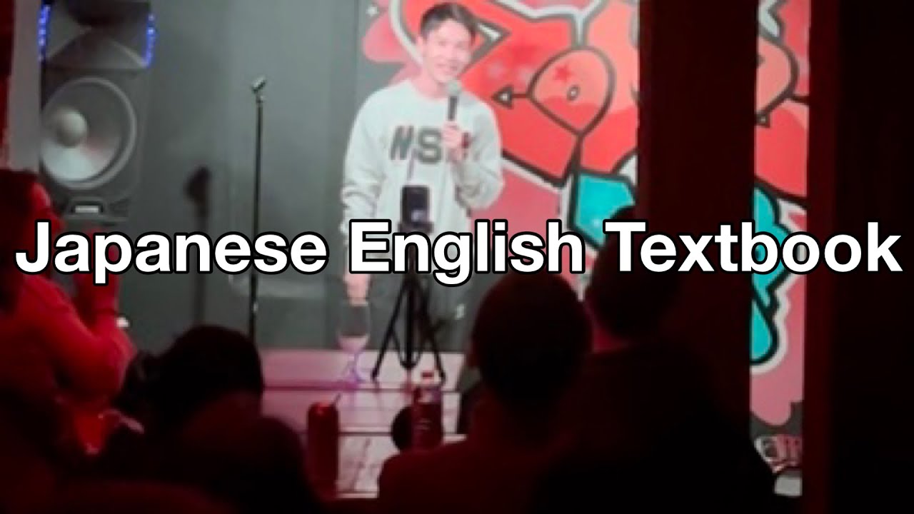 Japanese English textbook /Japanese Standup Comedian