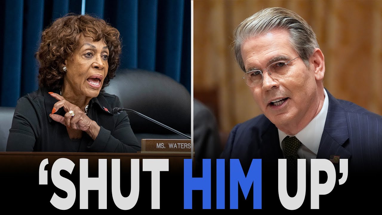 Rep. Waters Clashes With Bessent Over Tariffs And Inflation, He Talks Over Her | TRENDING