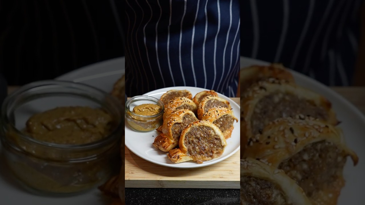Ground Beef in Golden Puff Pastry