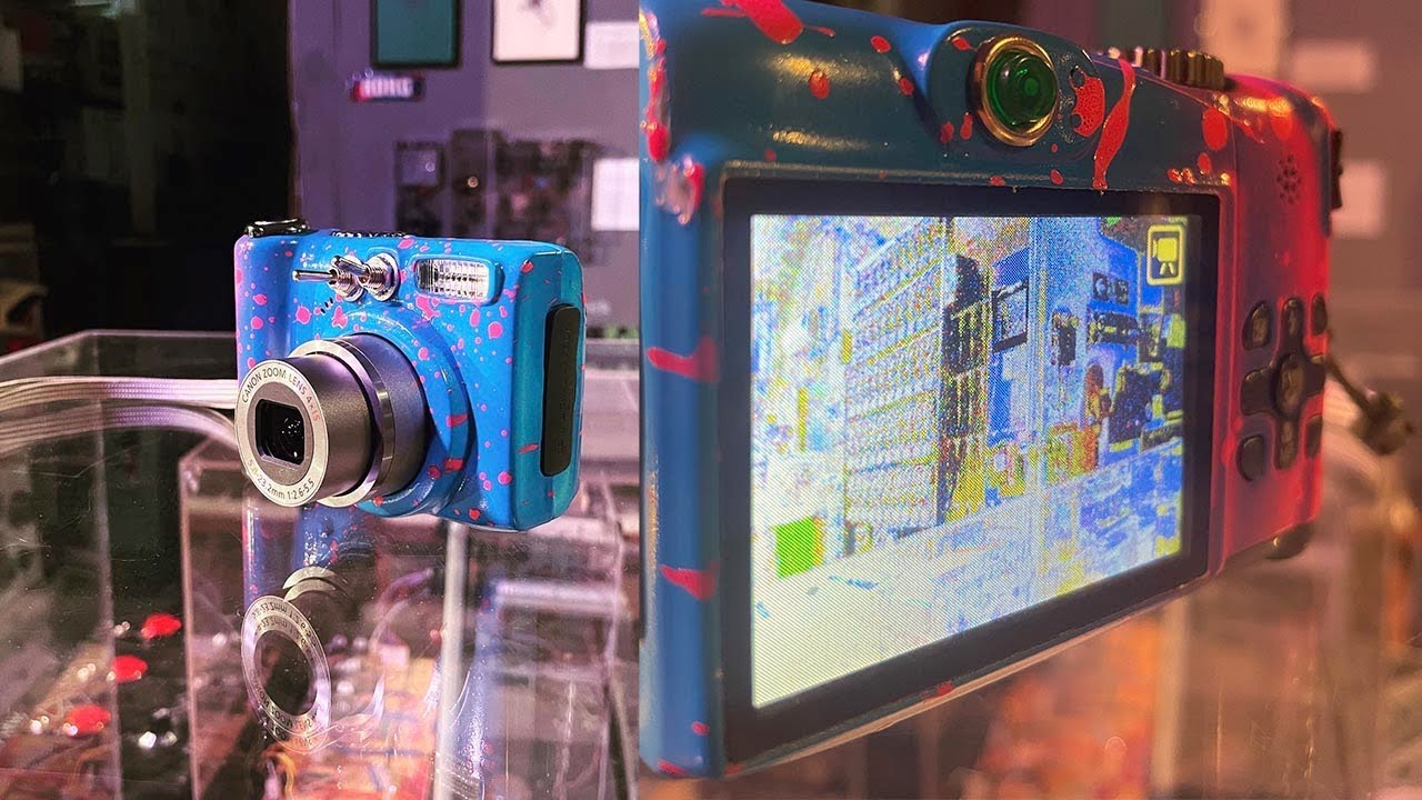 EXPERIMENTAL MODIFIED DIGITAL CAMERA BY GLITCHWERKS