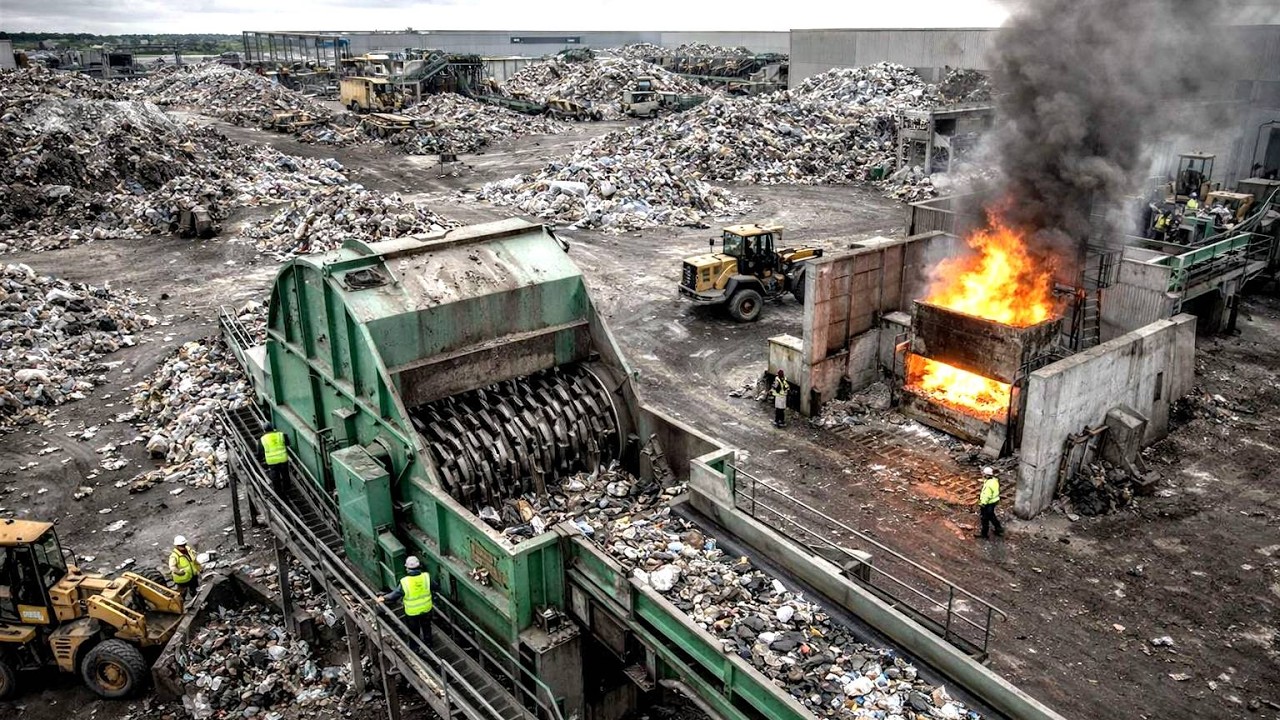 A Closer Look at the Machine That Eats Steel