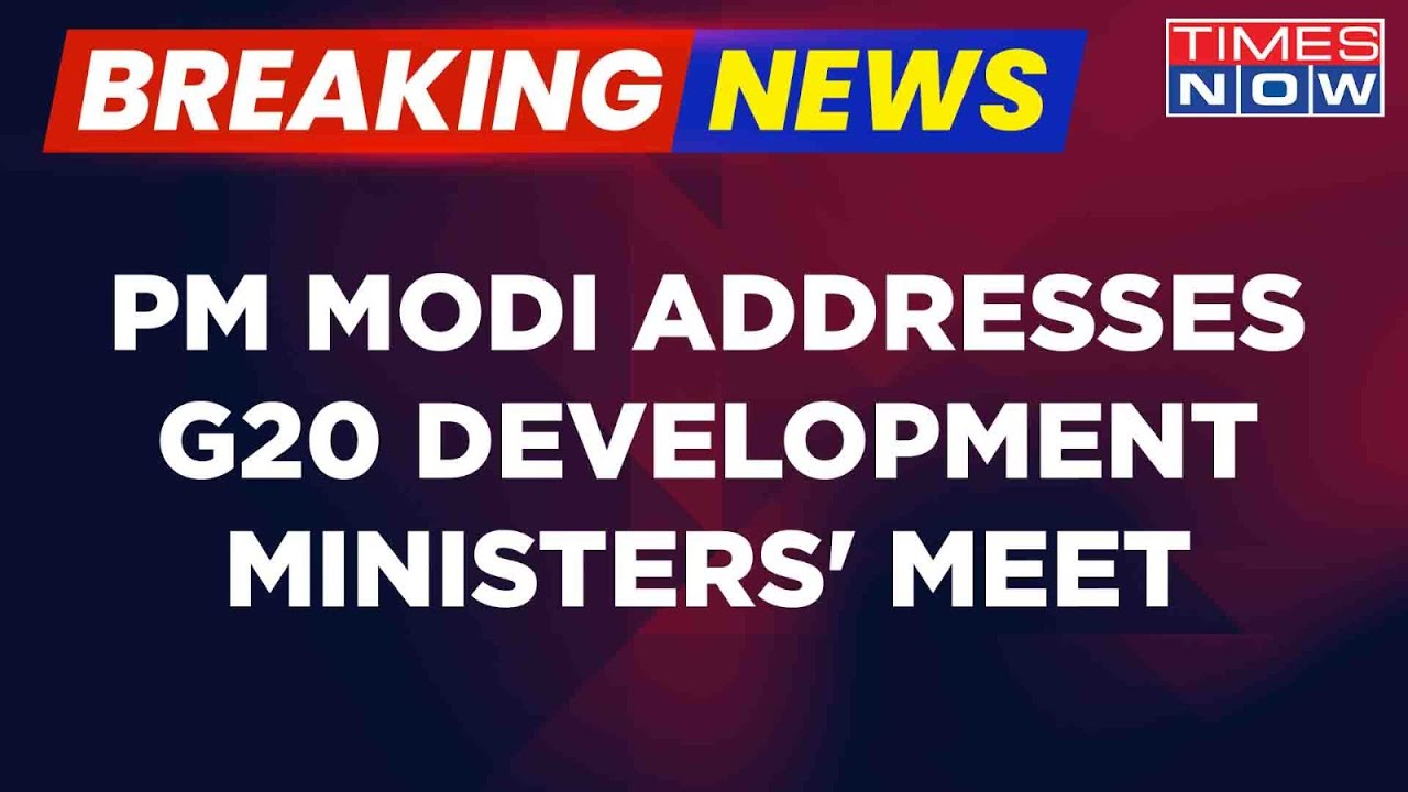 Breaking News: 'Development Is A Core Issue', PM Modi Welcomes G20 Delegates In Varanasi | Top News