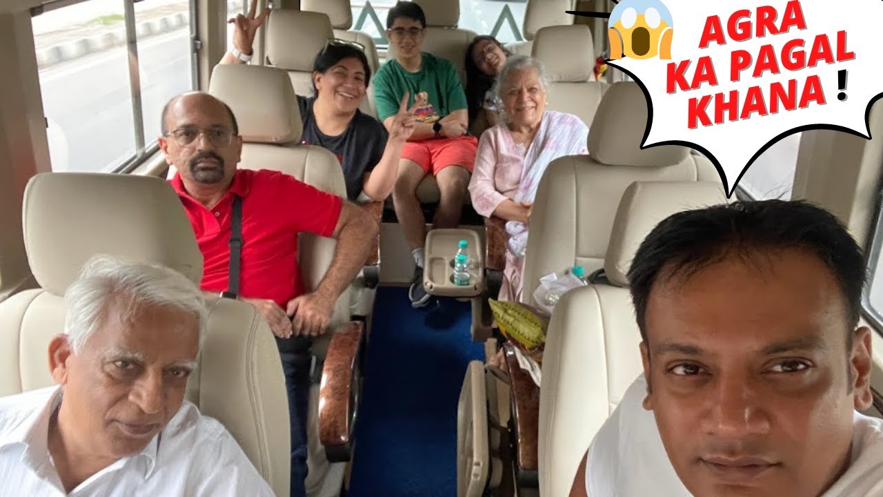 Taj Mahal Nahi Agra Ka Pagal Khana Next Stop !! 😱💖| Chod Aaye Inko Waha !! 😁| Agra Trip Shuru !!😍✨