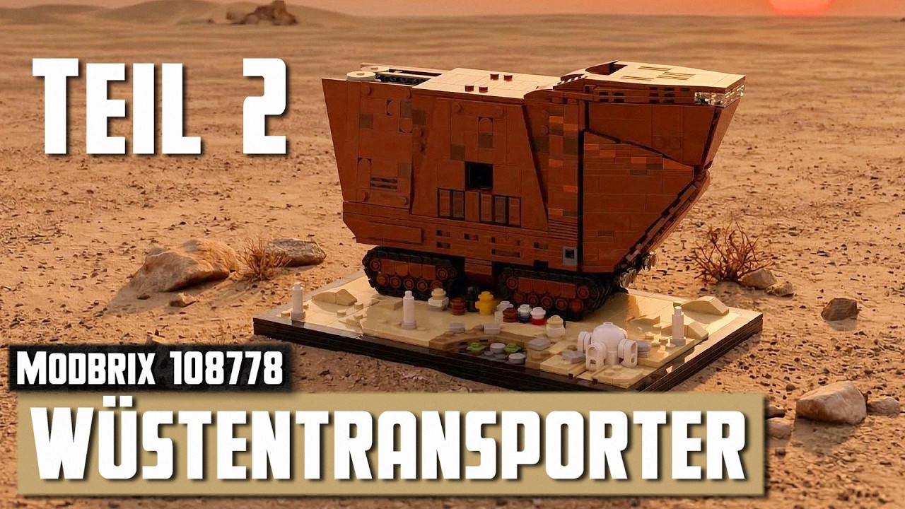 Modbrix 108778 - Wüstentransporter (2025) | Aufbau - Live-Bauen #2