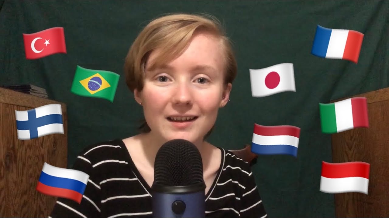 ASMR in 20 languages | ASMR Word of the Week: Goodnight