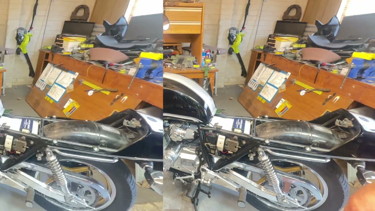 New Katana Blade Fusebox…but will it start? #gsx1100 #gs1100 