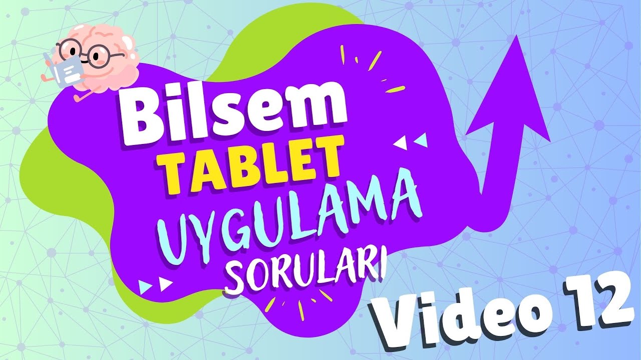 Bilsem Çözümlü Tablet Sınav Soruları - Video 12