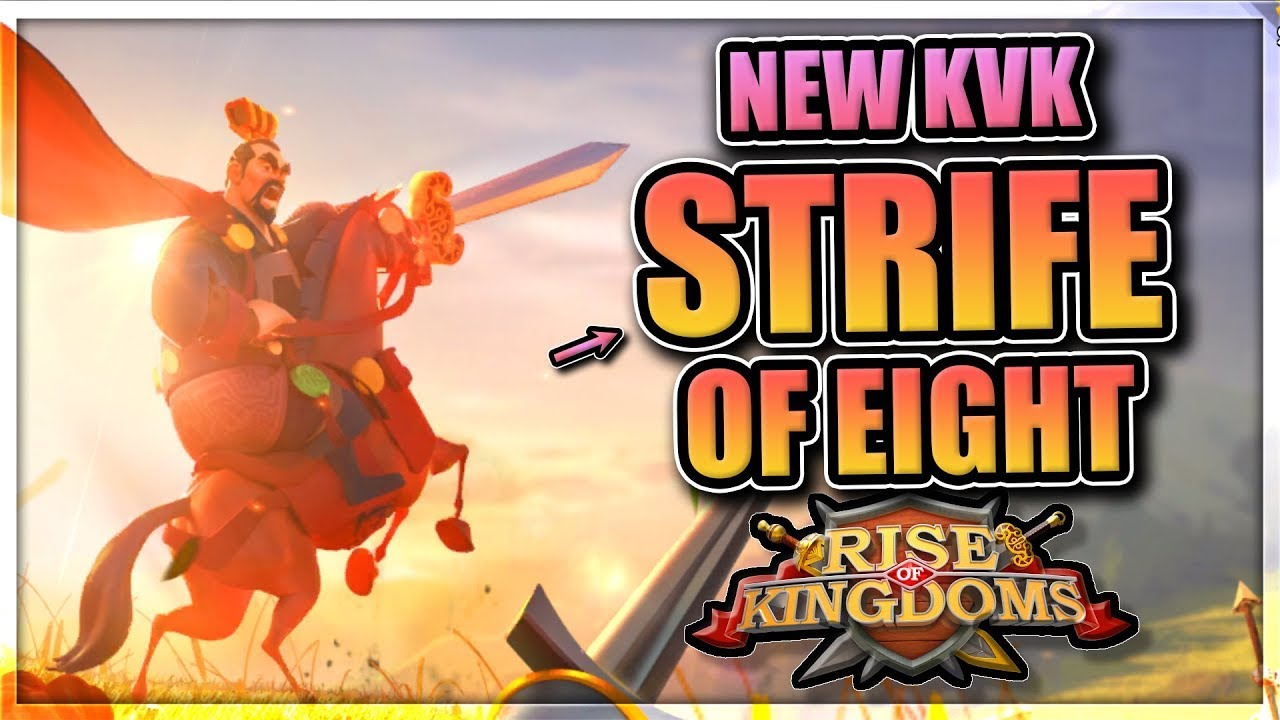 RoK - Strife of the Eight - Impirium Super Kingdoms! - My tech and strategy
