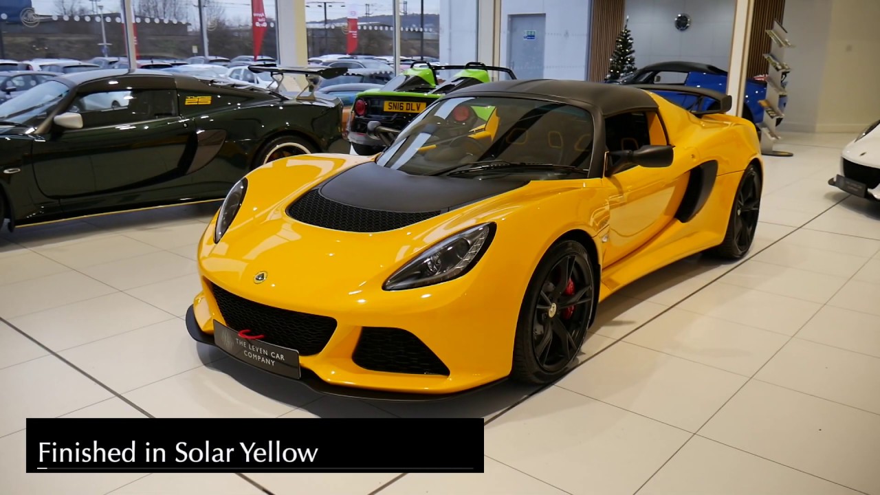 Lotus Exige S Club Racer - High Quality Interior and Exterior Walkaround Tour, cold start, loud revs