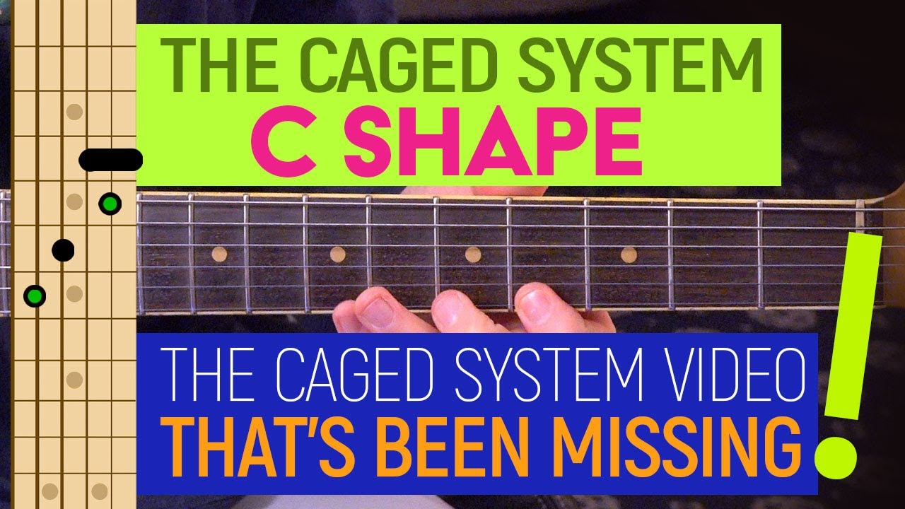 The CAGED System: C Shape - 9 Essential tools that live within the C Shape - Guitar Lesson - EP556