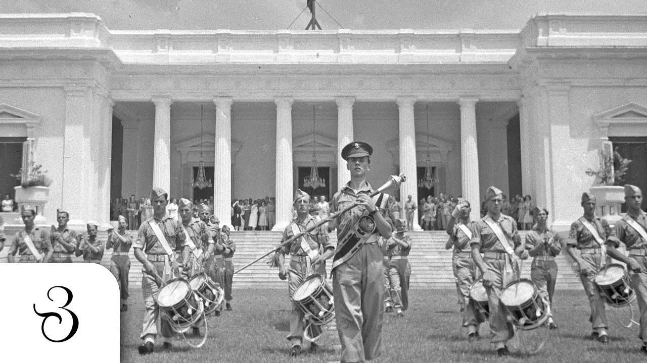 Belanda menduduki Jakarta & merayakan HUT Ratu Wilhelmina di Istana Merdeka tahun 1947 [ID SUB]