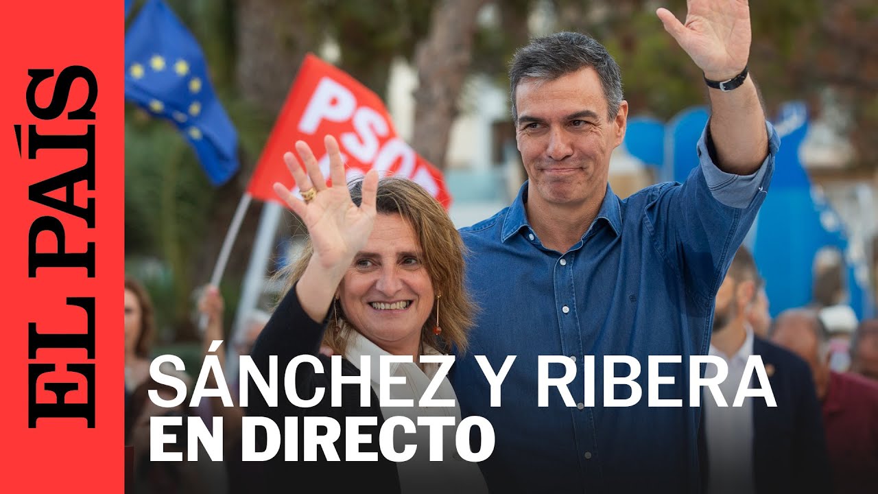 DIRECTO | Pedro Sánchez y Teresa Ribera dan un mitin en Valladolid | EL PAÍS