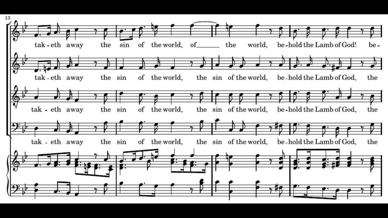 H&auml;ndel: Messiah - 24. Behold the Lamb of God - Gardiner
