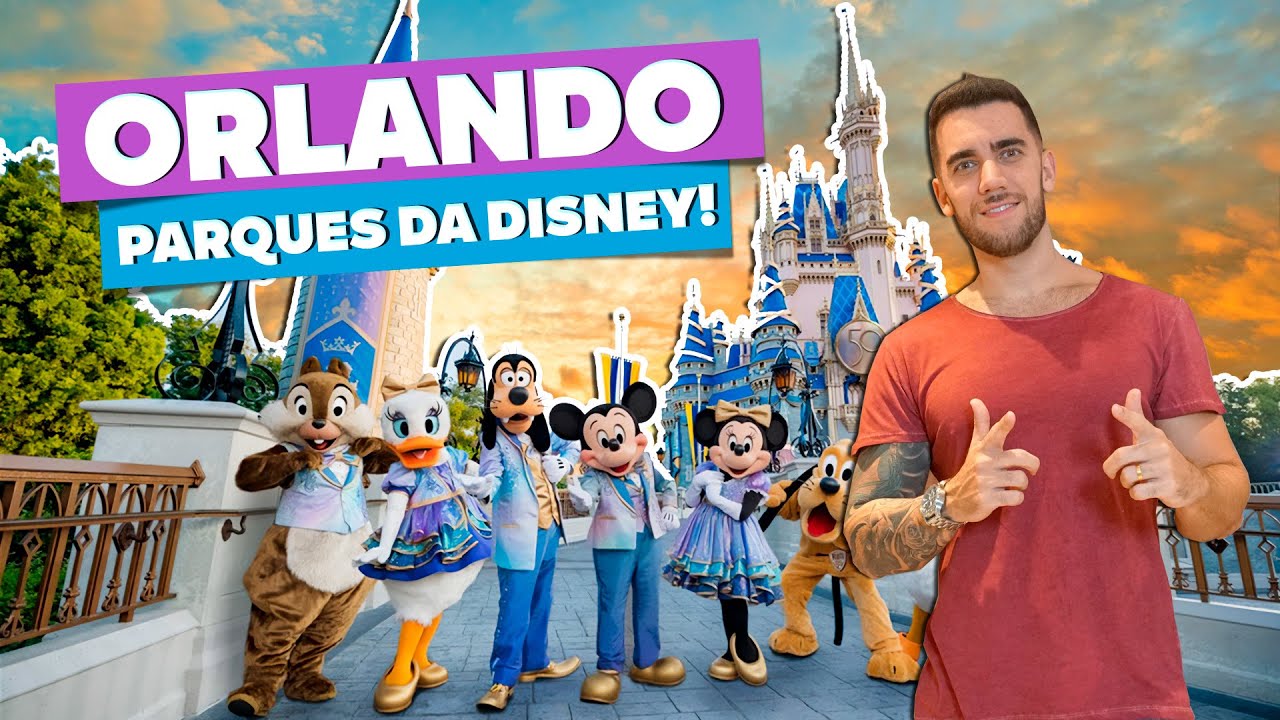 Tudo sobre os Parques da Disney Orlando! Disney World e seus parques tem&aacute;ticos!