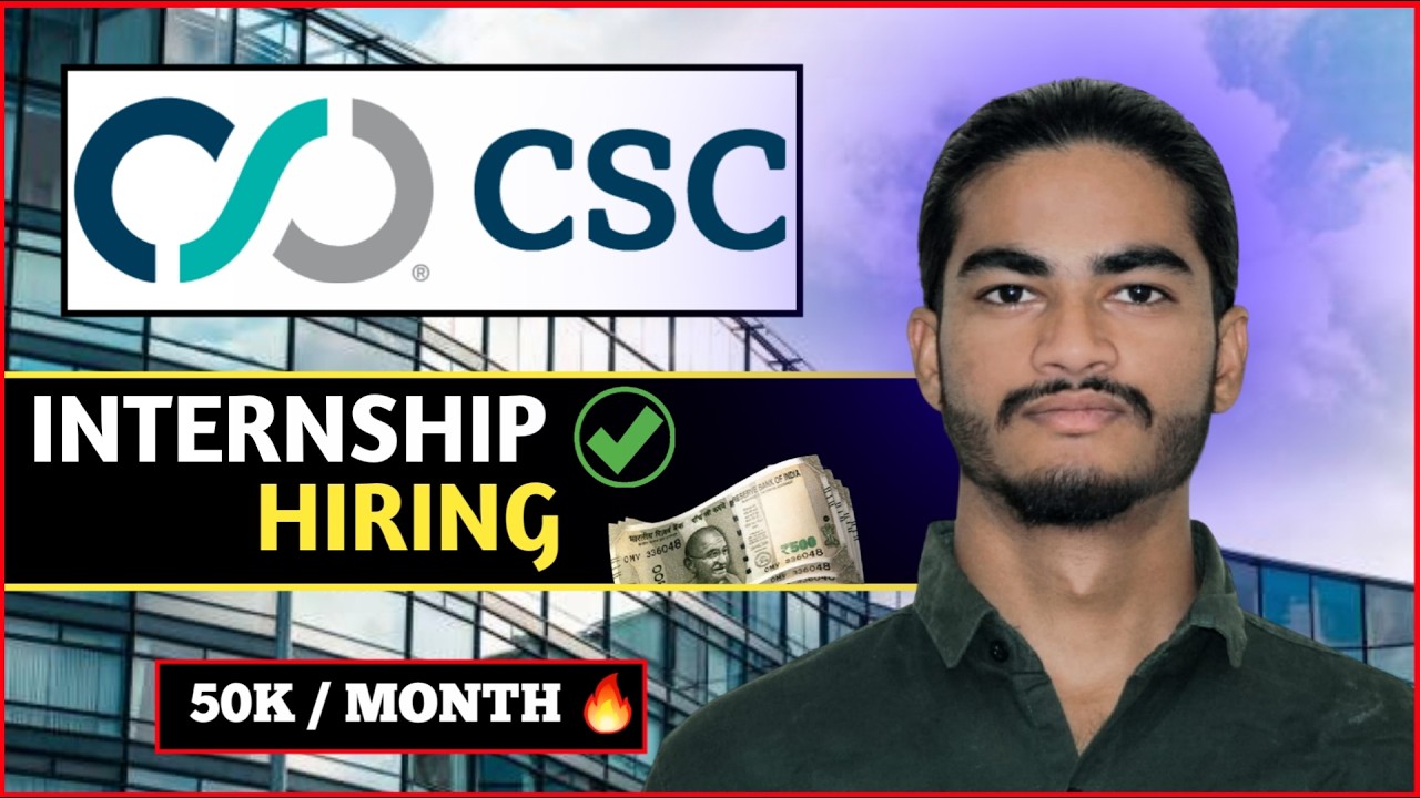 🚀 CSC Hiring Finance Interns 2026 | Technology Cost Management Internship | Bangalore 🔥