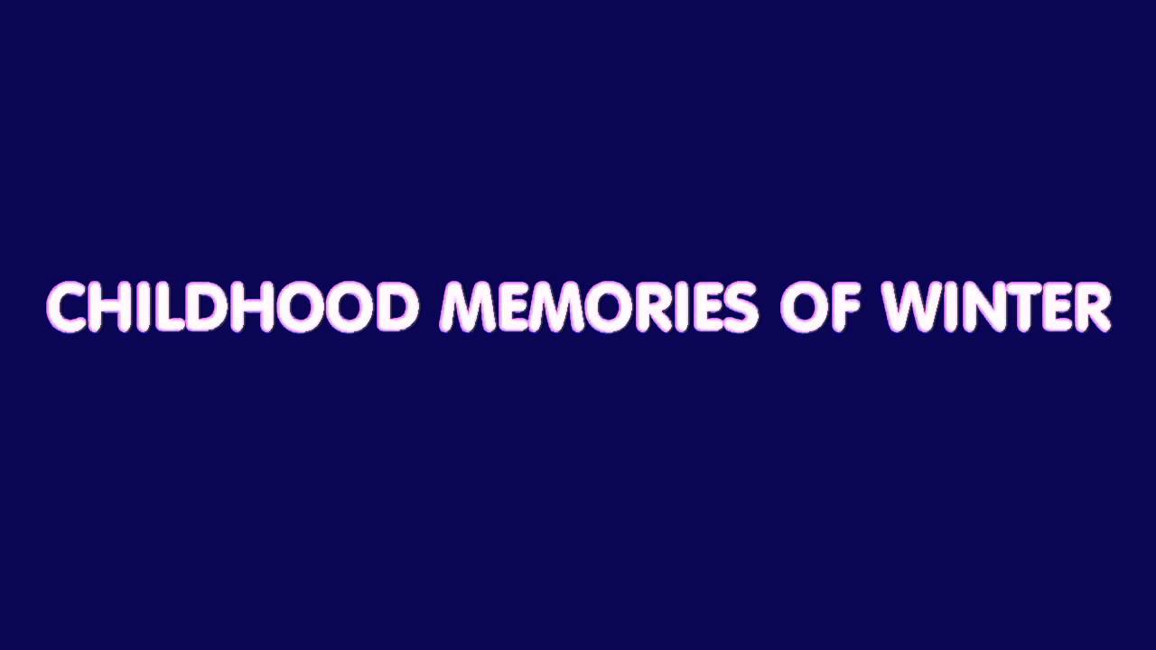 CHILDHOOD MEMORIES OF WINTER piano solo : Free music from Music4YourVids.co.uk