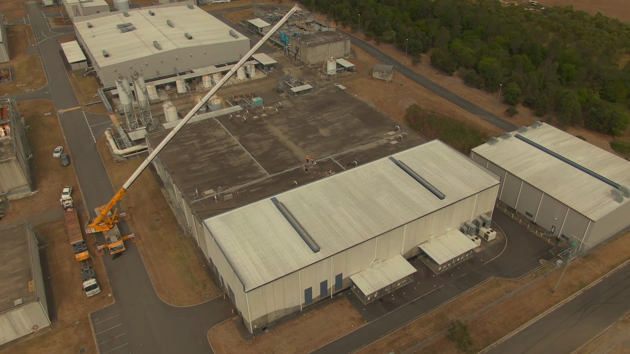 200t Crane in advanced water treatment plant 4K