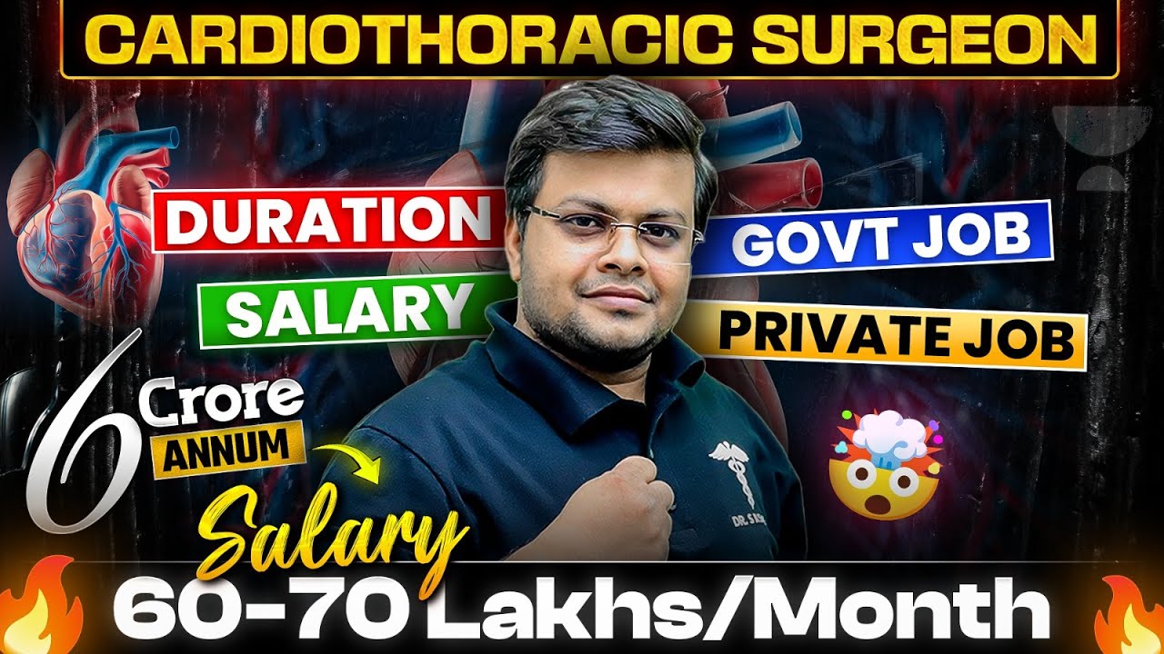 How to Become Cardio Thoracic Surgeon in India | Salary of Cardio Thoracic Surgeon