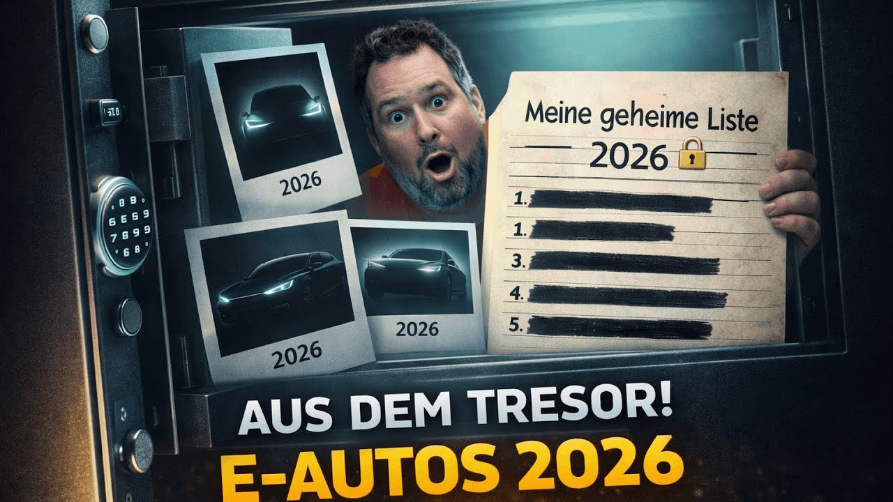 Elektroautos 2026: Die spannendsten Modelle, auf die ich mich ganz persönlich freue!