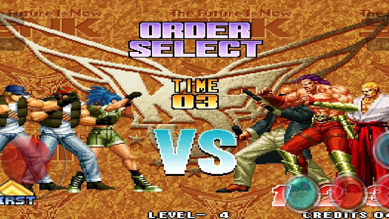 The King of Fighters 96 -Defeating Boss Team