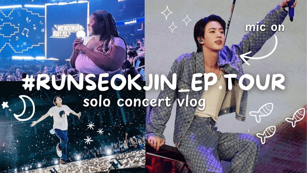 Concert Weekend: RunSeokjin Ep. Tour Tampa Day 2 | with Time Stamps