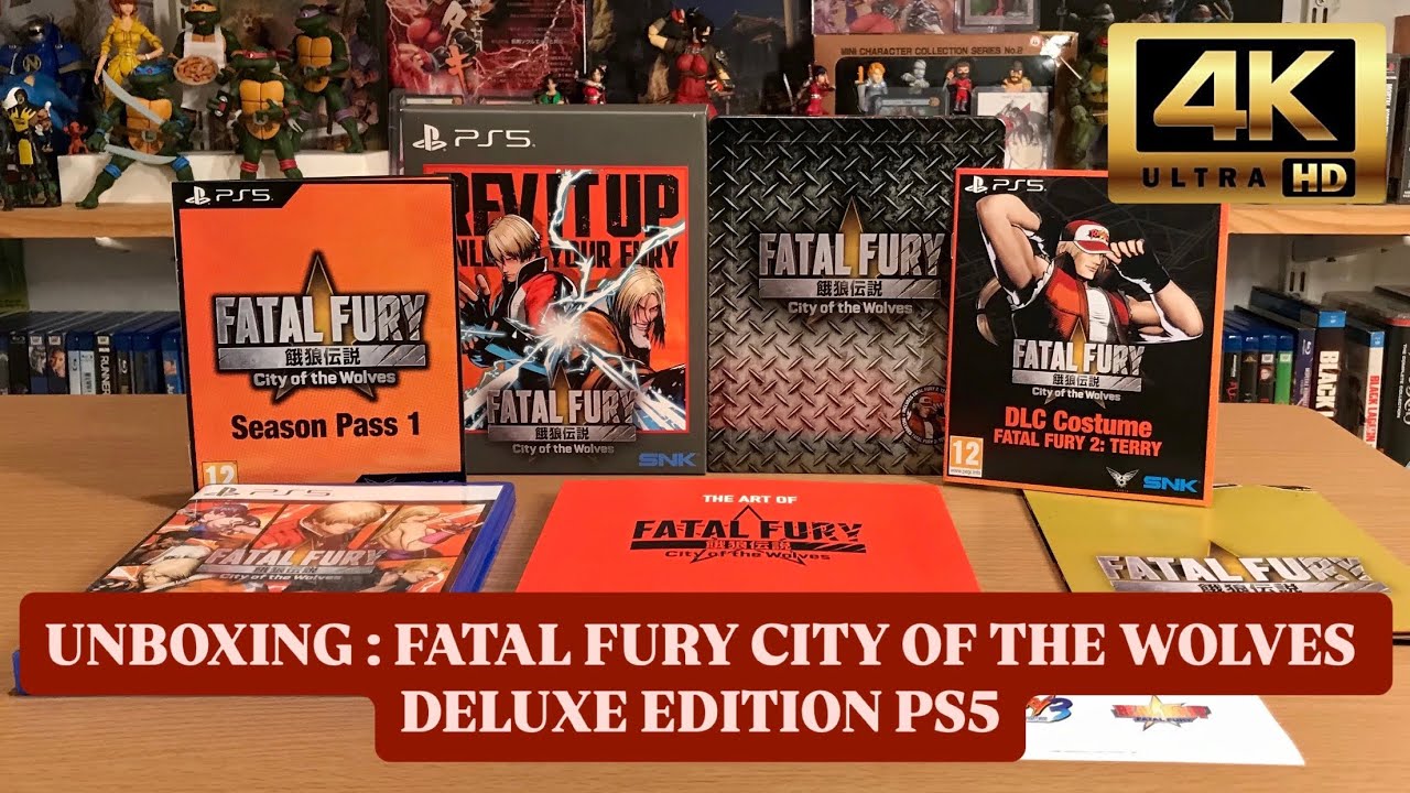 UNBOXING : Fatal Fury City of the Wolves DELUXE EDITION PS5