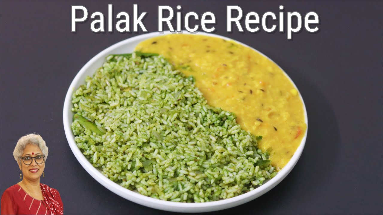 Palak Rice Recipe - Healthy Spinach Rice | Skinny Recipes