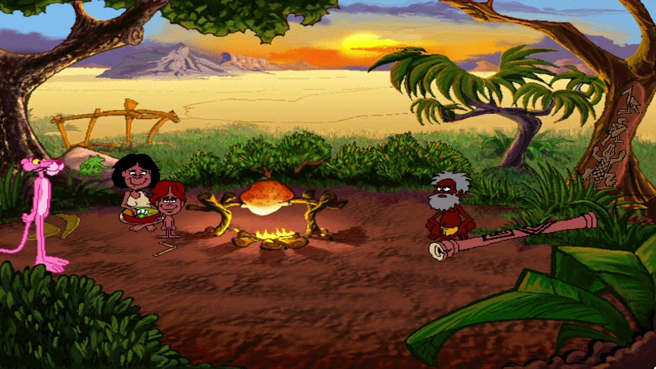 The Pink Panther: Passport to Peril - Aboriginal Village
