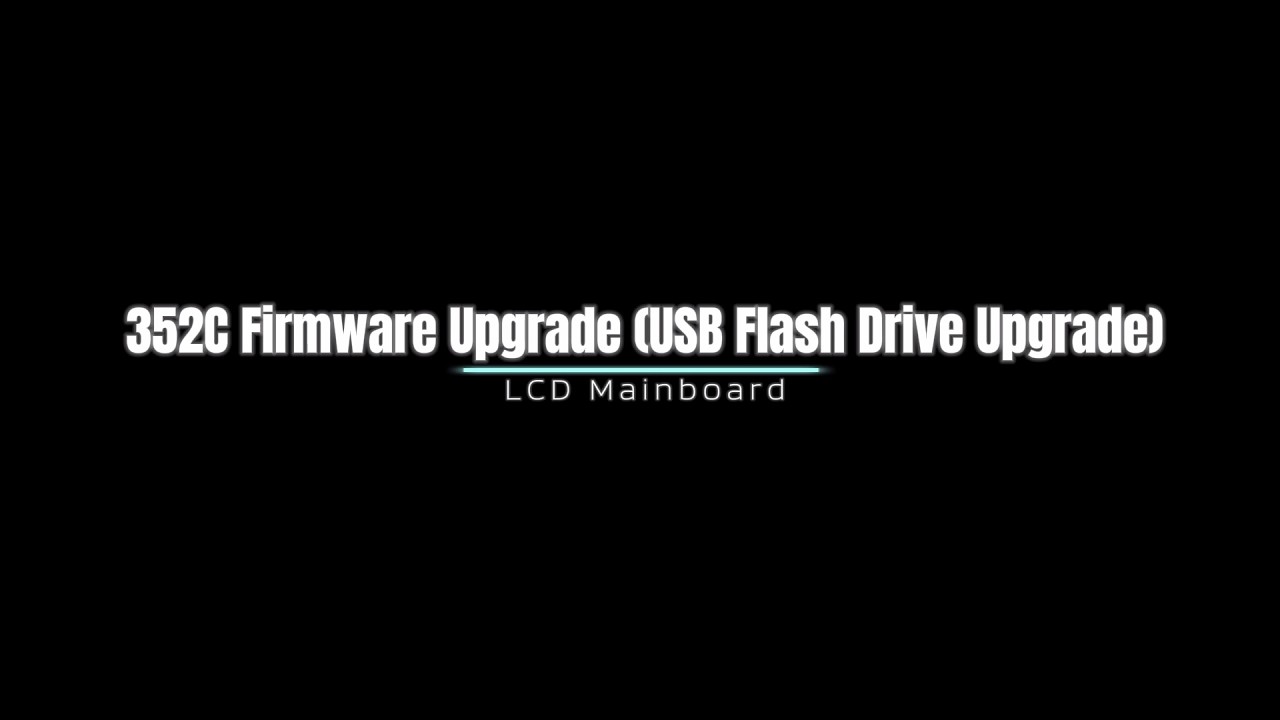 HD-352C Firmware Update &ndash; Quick USB Flash Method!