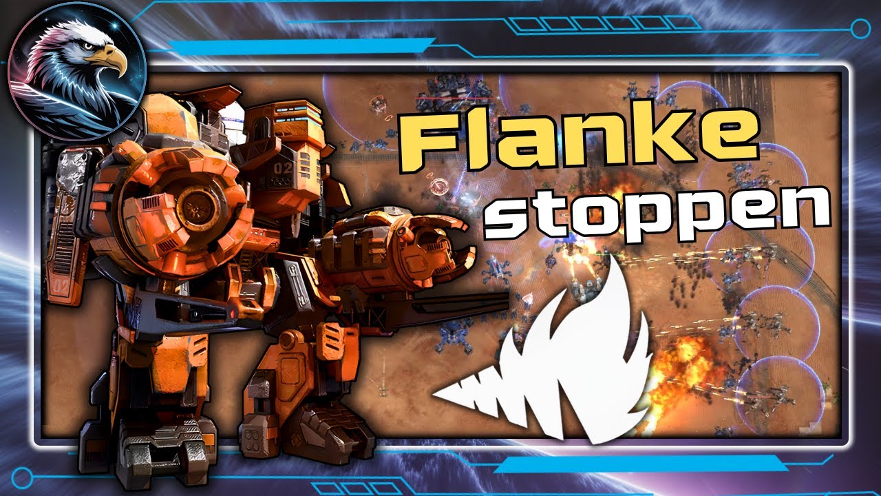 Massive Flanke von woot mit Vulcans stoppen | Mechabellum