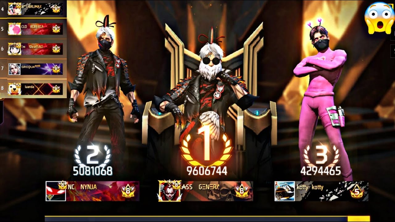 AVALIANDO AS CONTAS MAIS GEMADAS DO FREE FIRE