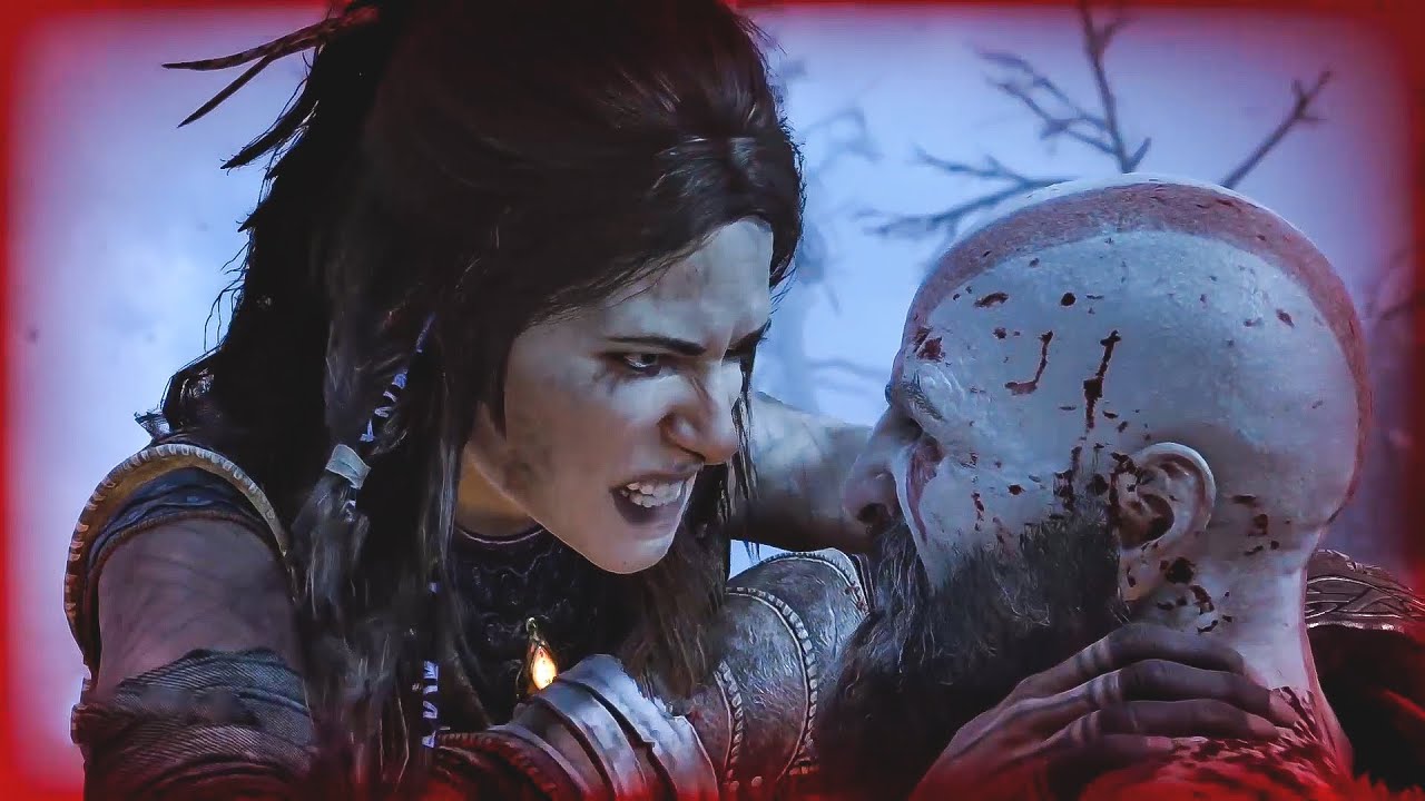 God of War Ragnarök Opening Scene - Fighting Freya