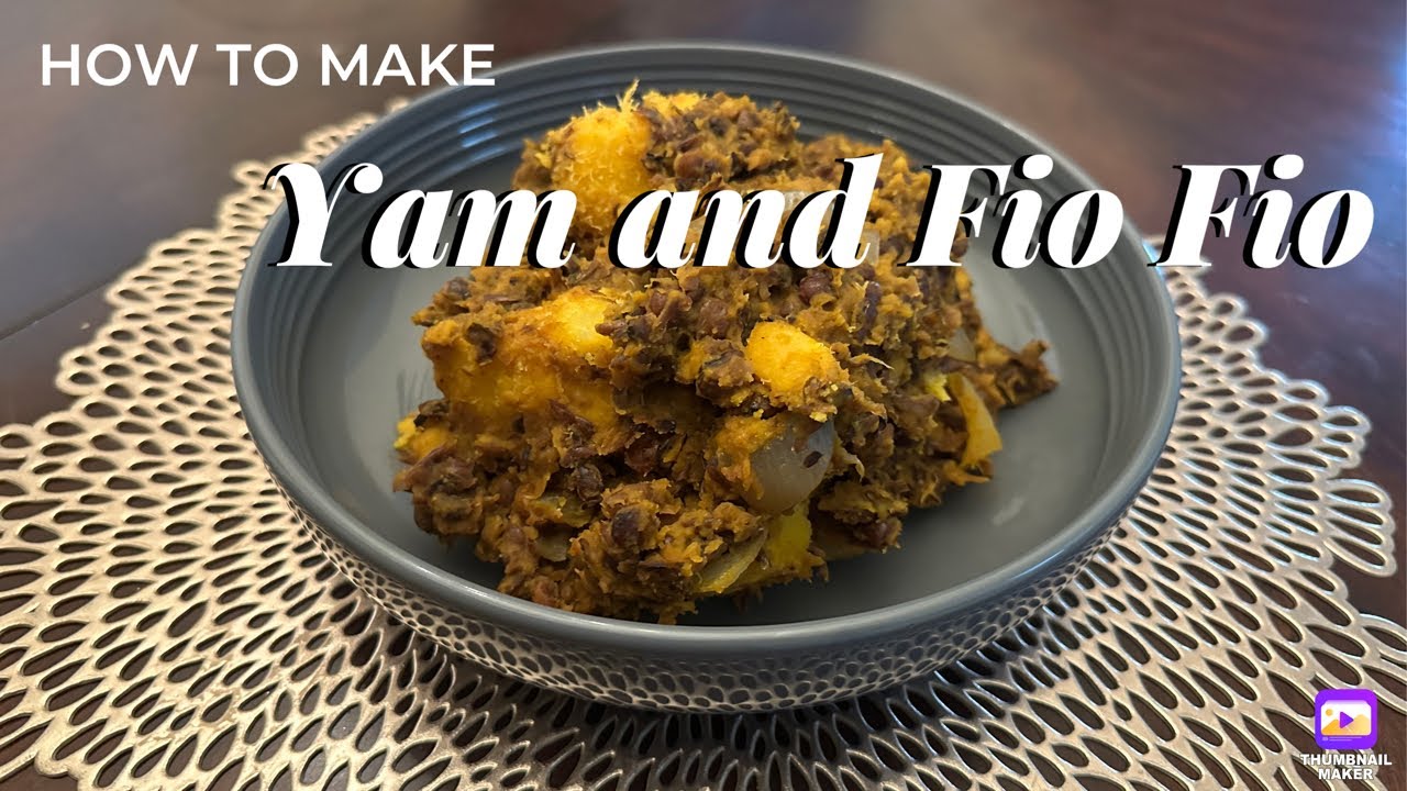 Igbo Yam with Fio-Fio #igbo #viral #cookingchannel #nigerianfoodrecipes